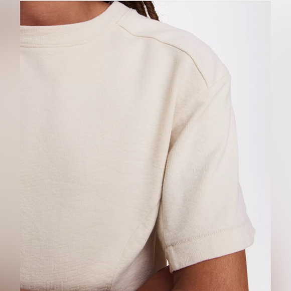 Rag’n’Bone Lilith Mini  Cream T Shirt   dress . - Picture 4 of 13